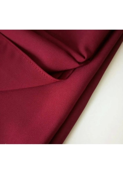 Queen Medine Ipeği Ince Yazlık Eşarp 140*140CM Bordo