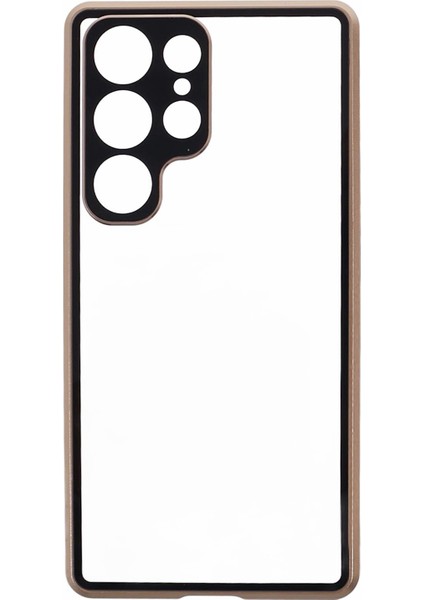 Samsung Galaxy S22 Ultra 5g Çift Taraflı Temperli Cam Telefon Kapağı-Altın Için Gizlilik Manyetik Kılıf (Yurt Dışından) fiyatları