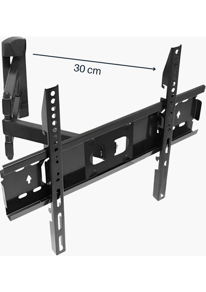 32-50 Inç Hareketli Askı Aparatı Siyah, Tüm Marka ve Modellerle Uyumlu fiyatları
