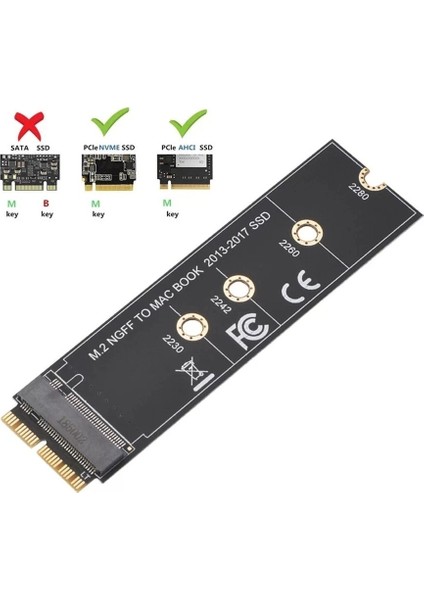 Macbook EMC2924 SSD Çevirici Adaptör Nvme SSD Çevirici Adaptör