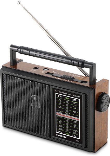 FS74 Nostaljik Radyo Siyah, Şık ve Kullanışlı Tasarım, Kaliteli Ses Teknolojisi fiyatları