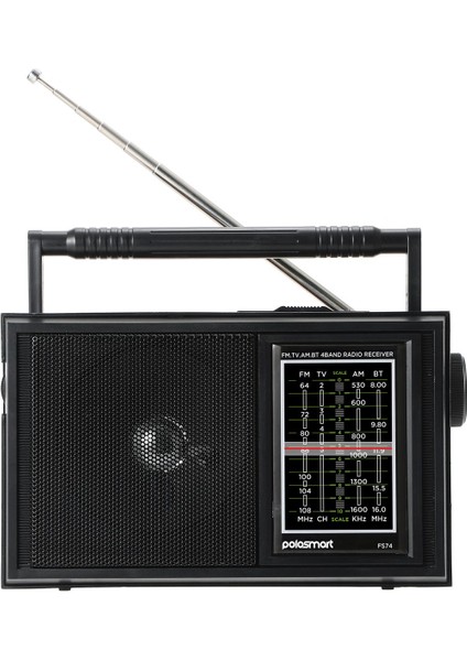 FS74 Nostaljik Radyo Siyah, Şık ve Kullanışlı Tasarım, Kaliteli Ses Teknolojisi modelleri