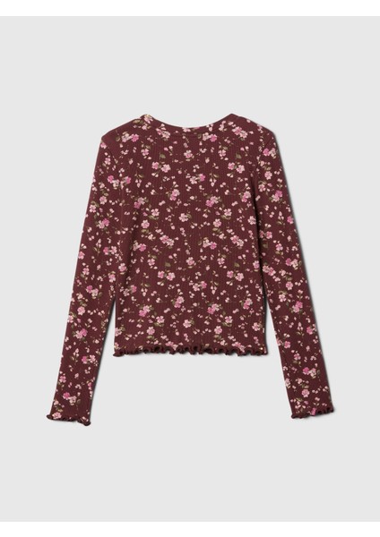 Kız Çocuk Kırmızı Fitilli T-Shirt fiyatları