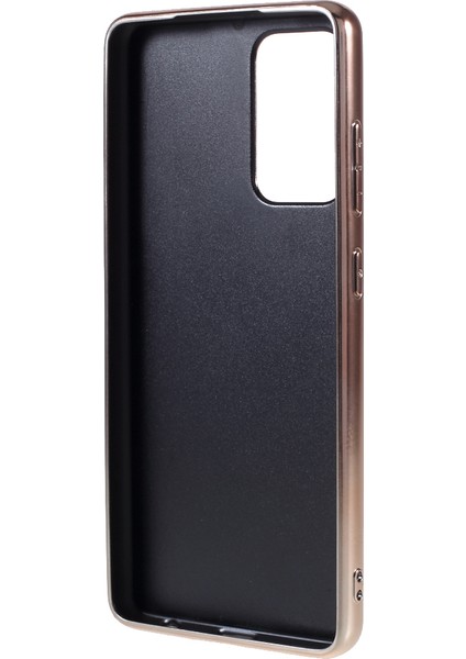 Pırıltılı Payetler Tasarım Kaplamalı Tpu Çerçevesi+Pc Hibrid Kapak Kılıfı Samsung Galaxy A52 4G/5G/A52S 5g-Rose Altın (Yurt Dışından) modelleri