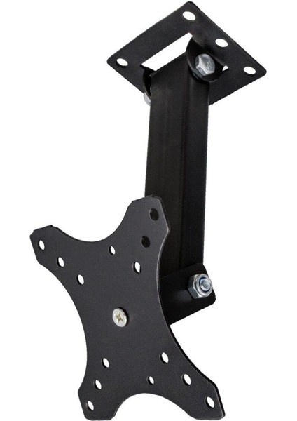 20 cm 360° Teleskopik Tavan Askı Aparatı Siyah, Çok Yönlü ve Pratik Kullanım