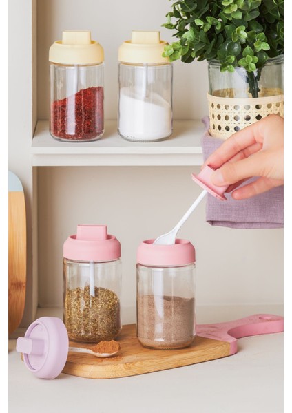 6’lı Cam Baharatlık Seti ve Kaşık Hediyesiyle Şık Sunumlar modelleri