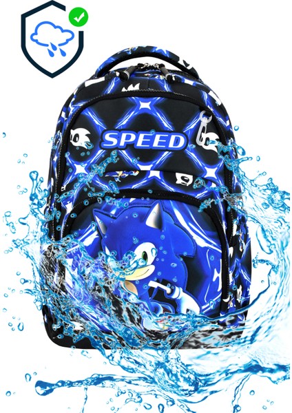 Sonic 3 Üçlü Erkek Çocuk Ilkokul Okul Çantası Seti (Çanta + Termal Beslenme Çantası + Kalemlik) fiyatları