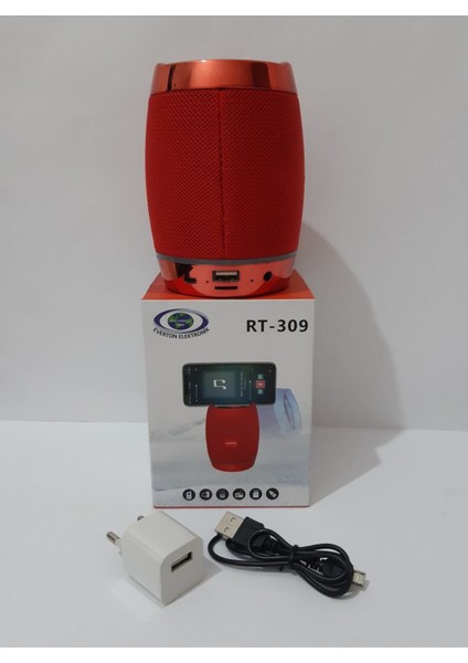 Kırmızı Taşınabilir Bluetooth Radyo ve Ses Sistemi Usb/sd Desteği modelleri