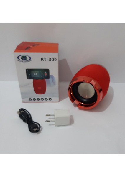 Kırmızı Taşınabilir Bluetooth Radyo ve Ses Sistemi Usb/sd Desteği indirimleri