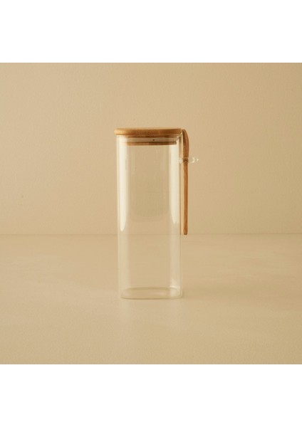 Bambu Kapaklı 3'lü Kavanoz Seti Naturel, Şeffaf ve Şık Saklama Çözümleri fırsatları