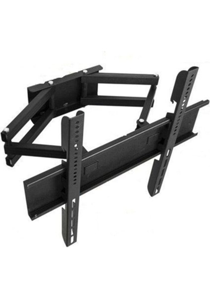 55 Inç LCD LED Tv Için Çift Kollu Hareketli Duvar Askı Aparatı, Dayanıklı Metal