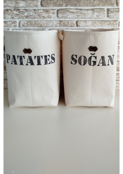El Yapımı Patates ve Soğan Sepeti, Doğal ve Şık Saklama Çözümü