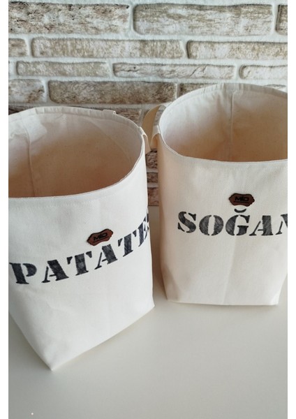 El Yapımı Patates ve Soğan Sepeti, Doğal ve Şık Saklama Çözümü fırsatları