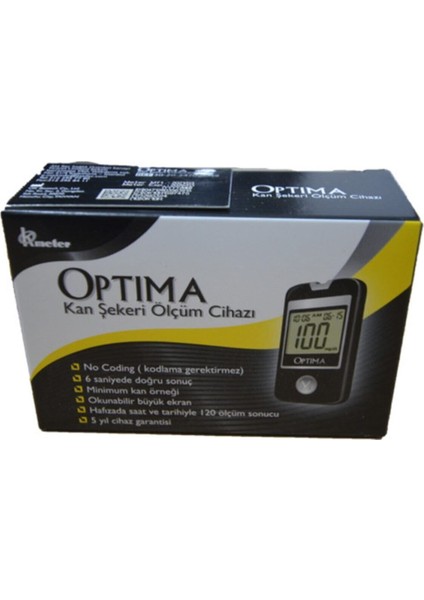 Dijital Şeker Ölçüm Seti, 1 Cihaz, 50 Strip, 100 Lanset ile Sağlıklı Ölçüm fiyatları