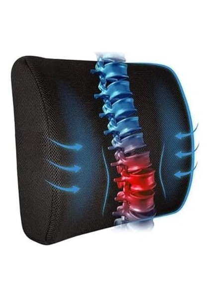 Ortopedik Sırt Bel Minderi Ofis Sandalye Oturma Minderi Bel Destek Yastığı Sırt Minderi Sandalye Minderi fiyatları