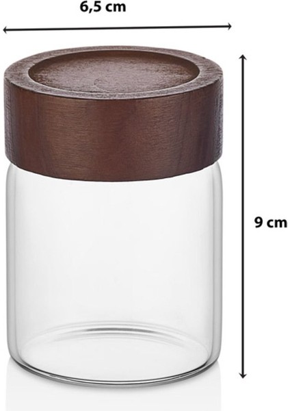 6'lı Borosilikat Cam Baharatlık Seti, 56 Etiket Hediye, 200ML Kapasite modelleri