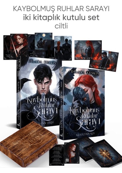 Kaybolmuş Ruhlar Sarayı Özel Set 2 Kitap (Ciltli) - Dilara Keskin