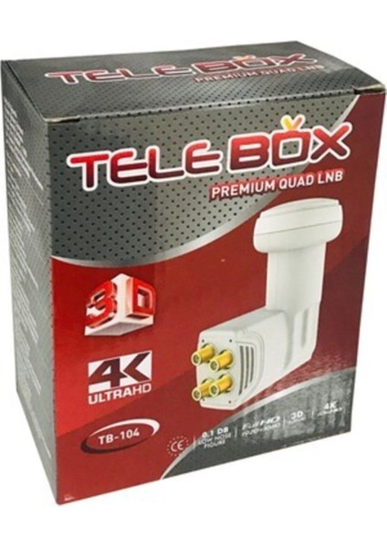 Yüksek Kaliteli Quad Lnb, Güçlü ve Güvenilir Uydu Alıcı Adaptörü