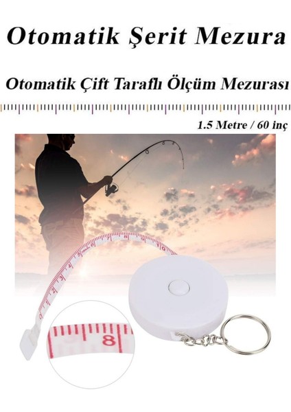 Otomatik Anahtarlık Mezura 1,5 Mt. Vücut Ölçüm Araçları fiyatları