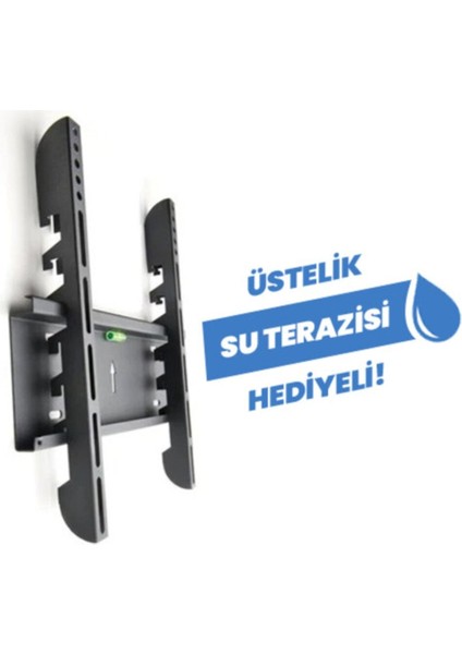 Siyah Tv Askı Aparatı, 43 Inç Uyumlu, Kolay Montaj ve Şık Tasarım