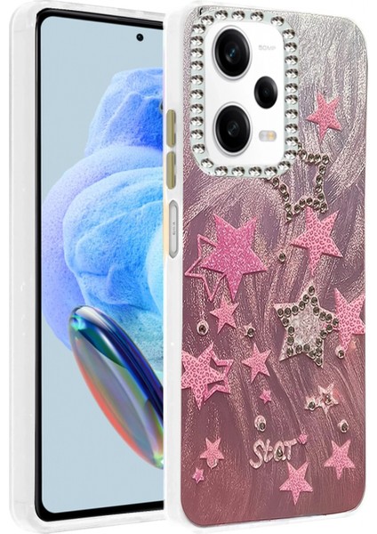 Xiaomi Redmi Note 12 Pro 5g Kılıf Blade Aynalı Desenli Kapak - Desen 7