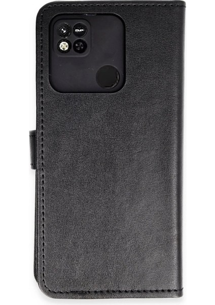 Xiaomi Redmi 10A Kılıf Trend S Plus Kapaklı Kılıf - Siyah