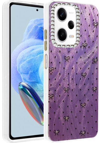 Xiaomi Redmi Note 12 Pro 5g Kılıf Blade Aynalı Desenli Kapak - Desen 2