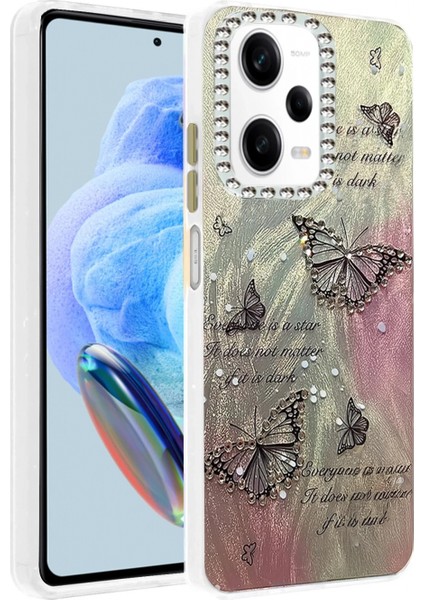 Xiaomi Redmi Note 12 Pro 5g Kılıf Blade Aynalı Desenli Kapak - Desen 6