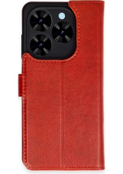 Tecno Spark Go 2024 Kılıf Trend S Plus Kapaklı Kılıf - Kırmızı fiyatları