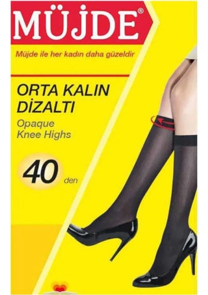 Ortakalın 40 Denye Dizaltı Çorap modelleri