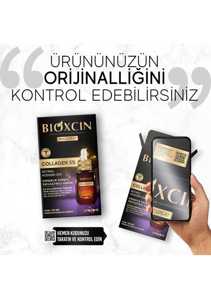 Bıoxcın Collagen Retinol Serum modelleri
