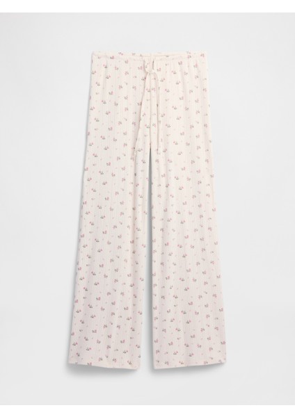 Kadın Beyaz Pointelle Pijama Altı fiyatları