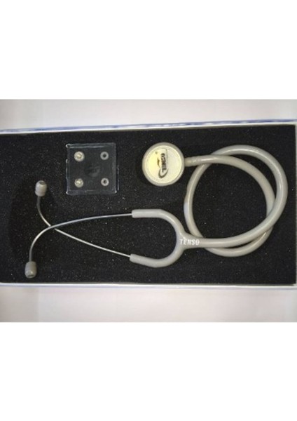 Yetişkin Gri Klasik Steteskop TS1002-G, Sağlık ve Tanı Aracı