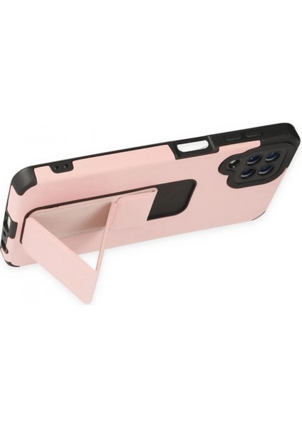 Samsung Galaxy A22 Kılıf Mega Standlı Silikon - Pudra fırsatları