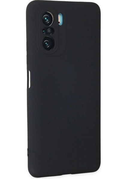 Xiaomi Poco F3 Kılıf Nano Içi Kadife Silikon - Lacivert modelleri