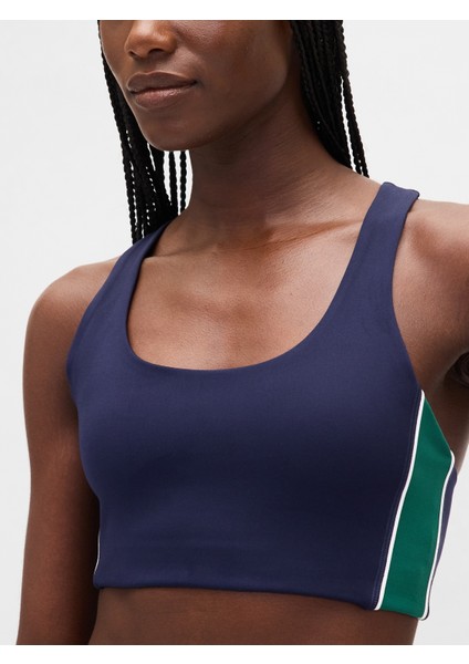 Kadın Lacivert Gapfit Power Medium Impact Spor Sütyeni indirimleri