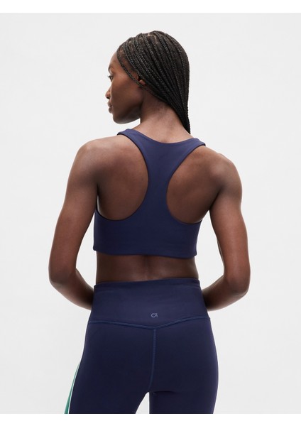 Kadın Lacivert Gapfit Power Medium Impact Spor Sütyeni