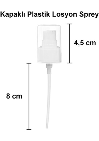 100 ml Şeffaf Losyon Sprey Şişe, 20 Adet, Sızdırmaz, Krem Pompa Kapaklı, Cam Tasarım modelleri