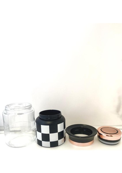 Damalı 8'li Baharat Takımı, Şık Bakır Tasarım, Ev ve Mutfak Için Ideal Seçim modelleri