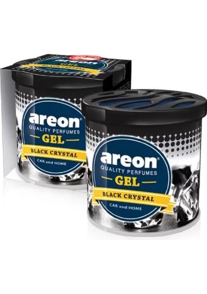 Areon Gel Can Black Crystal Bardaklik Oto Araç Kokusu