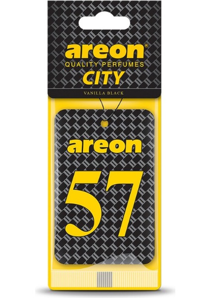 Areon City 57 Vanilla Black Oto Araç Kokusu