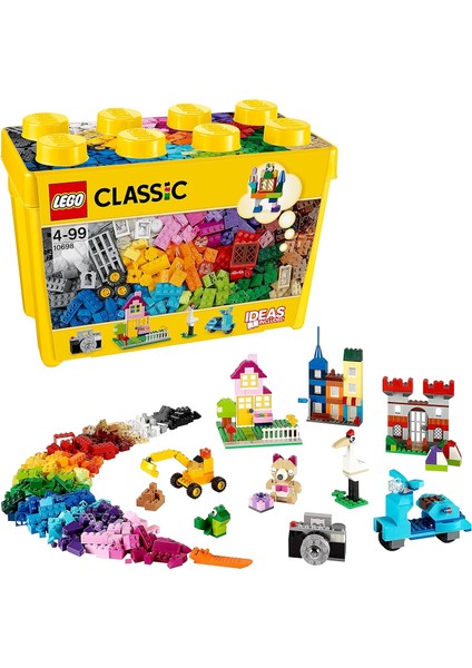 Classic Lego® Büyük Boy Yaratıcı Yapım Kutusu 10698-4 Yaş ve Üzeri Çocuklar Için Yaratıcı Oyuncak Yapım Seti (790 Parça)