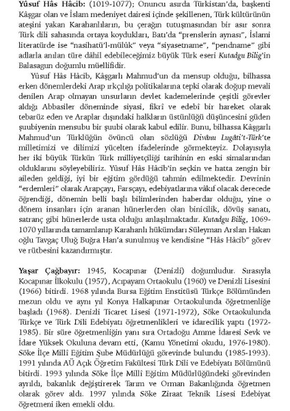 Türk'ün Kadim Bilgelik Kitabı Kutadgu Bilig