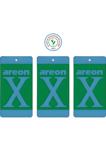 Areon Rizespor Renkleri Mojito Oto Araç Kokusu Üçlü Set