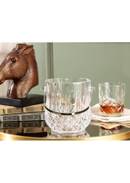 Serinlik ve Şıklık Için Şeffaf Buz Kovası, Ideal Soğutucu Aksesuar