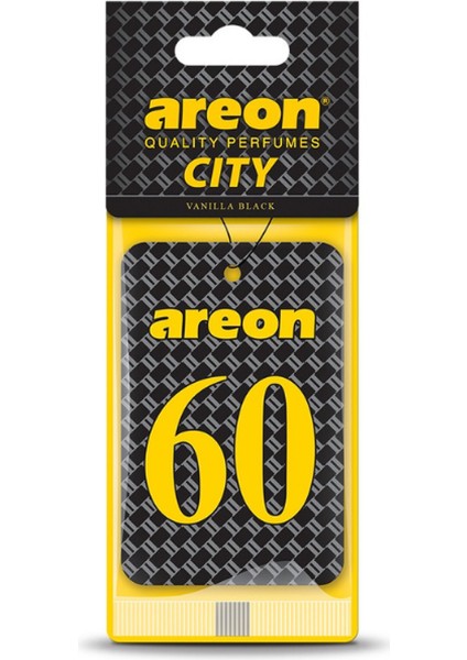 Areon City 60 Vanilla Black Oto Araç Kokusu