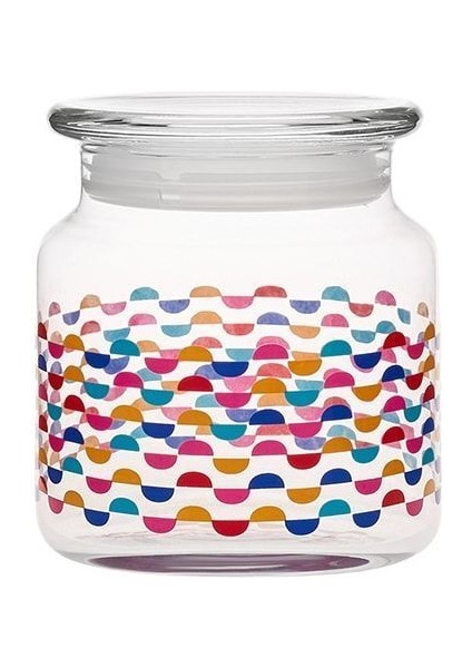 Renkli 3 Parça Cam Saklama Kabı Seti 635 Ml, Şık ve Kullanışlı. fiyatları