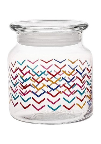 Renkli 3 Parça Cam Saklama Kabı Seti 635 Ml, Şık ve Kullanışlı. modelleri