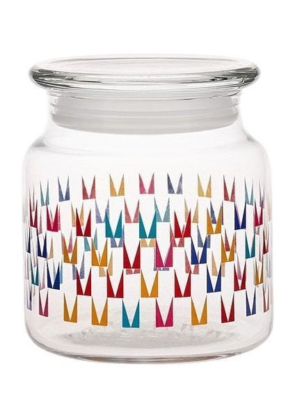 Renkli 3 Parça Cam Saklama Kabı Seti 635 Ml, Şık ve Kullanışlı. fırsatları