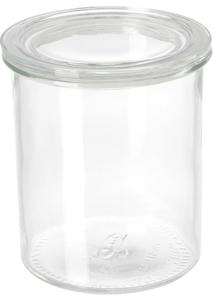 Turuncu Cam Saklama Kabı, 1,7 L, Kapaklı, Vakumlu, 17X14 cm
